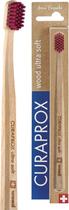 Escova de Dentes Curaprox de Madeira Wood 4.400 Cerdas Ultrafinas Escova de Dentes Curaprox de Madeira Wood 4.400 Cerdas Ultrafinas