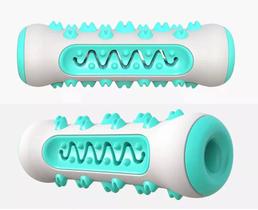 Escova de dentes de brinquedo de mastigação de osso de cão interativa para o pequeno médio