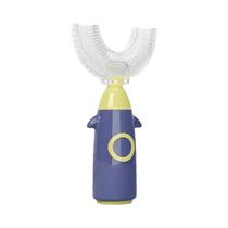 Escova De Dentes De Silicone 360 Para Crianças, Escova U Para Limpeza De Dentes De Bebês De 1 a 12