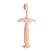 Escova de dentes de treino mushie Flower Toddler (Blush) Silicone