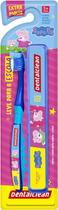 Escova de Dentes Dentalclean Peppa Pig Media com estojo Escova de Dentes Dentalclean Peppa Pig Media com estojo