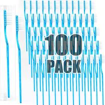 Escova de dentes descartável COCOBURI com pasta de dentes Mint Adult x100 Escova de dentes descartável COCOBURI com pasta de dentes Mint Adult x100