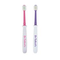 Escova de dentes Dr. Talbot's para bebê, cerdas macias 360, kit com 2 unidades