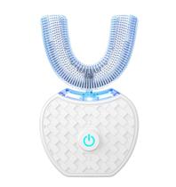 Escova de dentes elétrica 360 Sonic Whitening com luz LED
