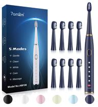Escova de Dentes Elétrica 7AM2M Sonic - Para Adultos e Crianças