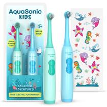 Escova de dentes elétrica Aquasonic Aquarium Adventures Kids 3+ Escova de dentes elétrica Aquasonic Aquarium Adventures Kids 3+