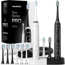 Escova de Dentes Elétrica Aquasonic Duo Series PRO - Ultrabranqueamento Escova de Dentes Elétrica Aquasonic Duo Series PRO - Ultrabranqueamento