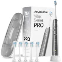 Escova de dentes elétrica Aquasonic Vibe Series PRO3 Charcoal Escova de dentes elétrica Aquasonic Vibe Series PRO3 Charcoal