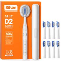 Escova de dentes elétrica Bitvae D2 para adultos e crianças Escova de dentes elétrica Bitvae D2 para adultos e crianças