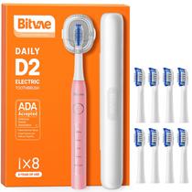 Escova de dentes elétrica Bitvae D2 Ultrasonic para adultos/crianças Escova de dentes elétrica Bitvae D2 Ultrasonic para adultos/crianças