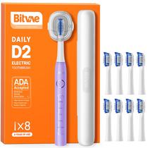 Escova de dentes elétrica Bitvae D2 Ultrasonic para adultos e crianças Escova de dentes elétrica Bitvae D2 Ultrasonic para adultos e crianças