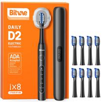 Escova de dentes elétrica Bitvae D2 Ultrasonic para adultos e crianças Escova de dentes elétrica Bitvae D2 Ultrasonic para adultos e crianças