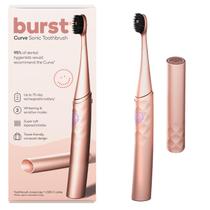 Escova de Dentes Elétrica Burst Curve Sonic - Ouro Rosa - Para Adultos Escova de Dentes Elétrica Burst Curve Sonic - Ouro Rosa - Para Adultos