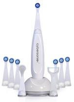 Escova de Dentes Elétrica Cybersonic Cybersonic3 com 6 Cabeças Escova de Dentes Elétrica Cybersonic Cybersonic3 com 6 Cabeças