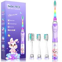 Escova de dentes elétrica DADA-TECH Sonic Kids 2-12 com luz LED