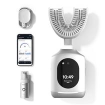Escova de dentes elétrica Feno Smartbrush para adultos com App & Paste