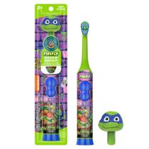 Escova de dentes elétrica FIREFLY TMNT com cerdas macias e pilha