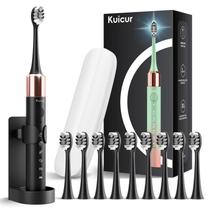 Escova de dentes elétrica Kuicur Sonic para adultos e crianças