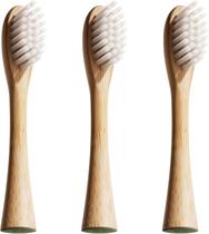 Escova de dentes elétrica Lumineux Sonic Replacement Heads, pacote com 3 Escova de dentes elétrica Lumineux Sonic Replacement Heads, pacote com 3
