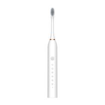 Escova de Dentes Elétrica Mais 3 Cabeças Limpeza Clareamento Recarregável USB 058