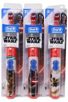 Escova de Dentes Elétrica Oral-B Kids Star Wars 3 Unidades Vermelha