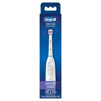 Escova de dentes elétrica Oral-B Pro 100 3D branca, branca