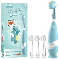 Escova de dentes elétrica Papablic Toddler Sonic Kids 1-3 anos