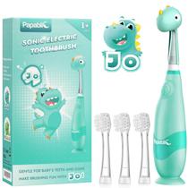 Escova de dentes elétrica Papablic Toddler Sonic Kids 1-3 anos