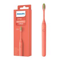 Escova de dentes elétrica Philips One Sonicare HY1100/51 vermelha