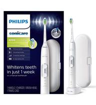 Escova de Dentes Elétrica Philips Sonicare ProtectiveClean 6100 Escova de Dentes Elétrica Philips Sonicare ProtectiveClean 6100