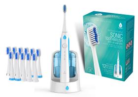 Escova de Dentes Elétrica Pursonic S750 Sonic - com 12 Cabeças de Reposição