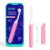 Escova de dentes elétrica Quip Plastic Sonic para crianças rosa Escova de dentes elétrica Quip Plastic Sonic para crianças rosa