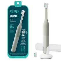 Escova de Dentes Elétrica Quip Ultra Lite Sônica 3 Modos Verde Escova de Dentes Elétrica Quip Ultra Lite Sônica 3 Modos Verde