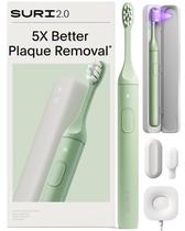 Escova de Dentes Elétrica SURI 2.0 com Sensor de Pressão e Estojo UV Escova de Dentes Elétrica SURI 2.0 com Sensor de Pressão e Estojo UV