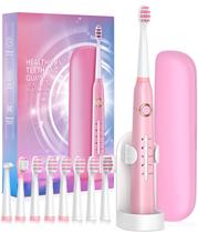 Escova de dentes elétrica TEETHEORY Sonic Power 40000 VPM Rosa Escova de dentes elétrica TEETHEORY Sonic Power 40000 VPM Rosa