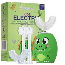 Escova de dentes elétrica Trueocity Kids em forma de U recarregável