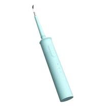 Escova de dentes elétrica ultrassônica azul portátil com cerdas macias para remover cálculo dental Unisex Vibrando Escama dentária Automática Escovas de dentes elétricas