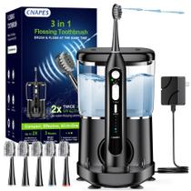 Escova de dentes elétrica Water Flosser Combo CNAPES Advanced 2.0