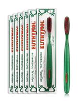 Escova de dentes Euthymol Original Classic Soft Bristles, pacote com 6 Escova de dentes Euthymol Original Classic Soft Bristles, pacote com 6