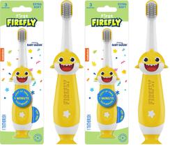 Escova de dentes FIREFLY First Training Light Up Baby Shark, 2 unidades