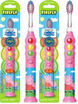 Escova de Dentes FIREFLY Peppa Pig com Temporizador Luminoso e Cerdas Macias