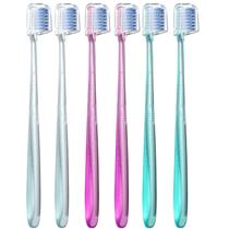 Escova de dentes Fregum ortodôntica em forma de V para aparelho ortodôntico macio, pacote com 6 Escova de dentes Fregum ortodôntica em forma de V para aparelho ortodôntico macio, pacote com 6