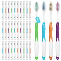 Escova de dentes Frekare Bulk, pacote de 35, embalada individualmente