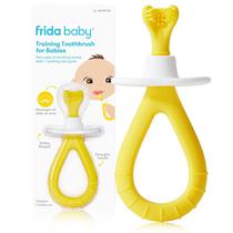 Escova de dentes Frida Baby Training para bebês com silicone