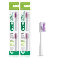 Escova de Dentes GUM Sonic com Cerdas Cônicas - 2 Unidades