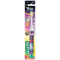 Escova De Dentes Gum Trolls Light 202 Pisca Por 60 Segundos