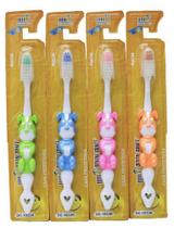 Escova de Dentes Infantil 15Cm c Cabo de Bichinhos Cores Sortidas Macia Escovar os Dentinhos - 14618 Escova de Dentes Infantil 15Cm c Cabo de Bichinhos Cores Sortidas Macia Escovar os Dentinhos - 14618