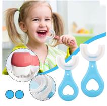 Escova De Dentes Infantil 360 Em Forma De U Para Crianças macia 2- 6 anos