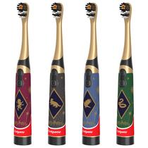Escova de dentes infantil Colgate Harry Potter a pilha, kit com 4
