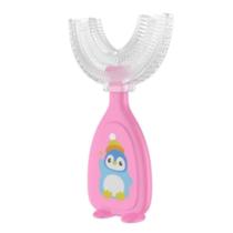 Escova de dentes infantil de silicone 360 graus para crianças e bebes - MBBIMPORTS